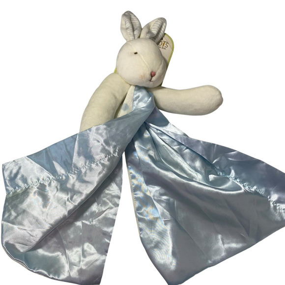 Bunnies by the Bay Other - Bunnies by the Bay Lovey NEW Security Blanket Plush Stuffed Rabbit Carrots Baby